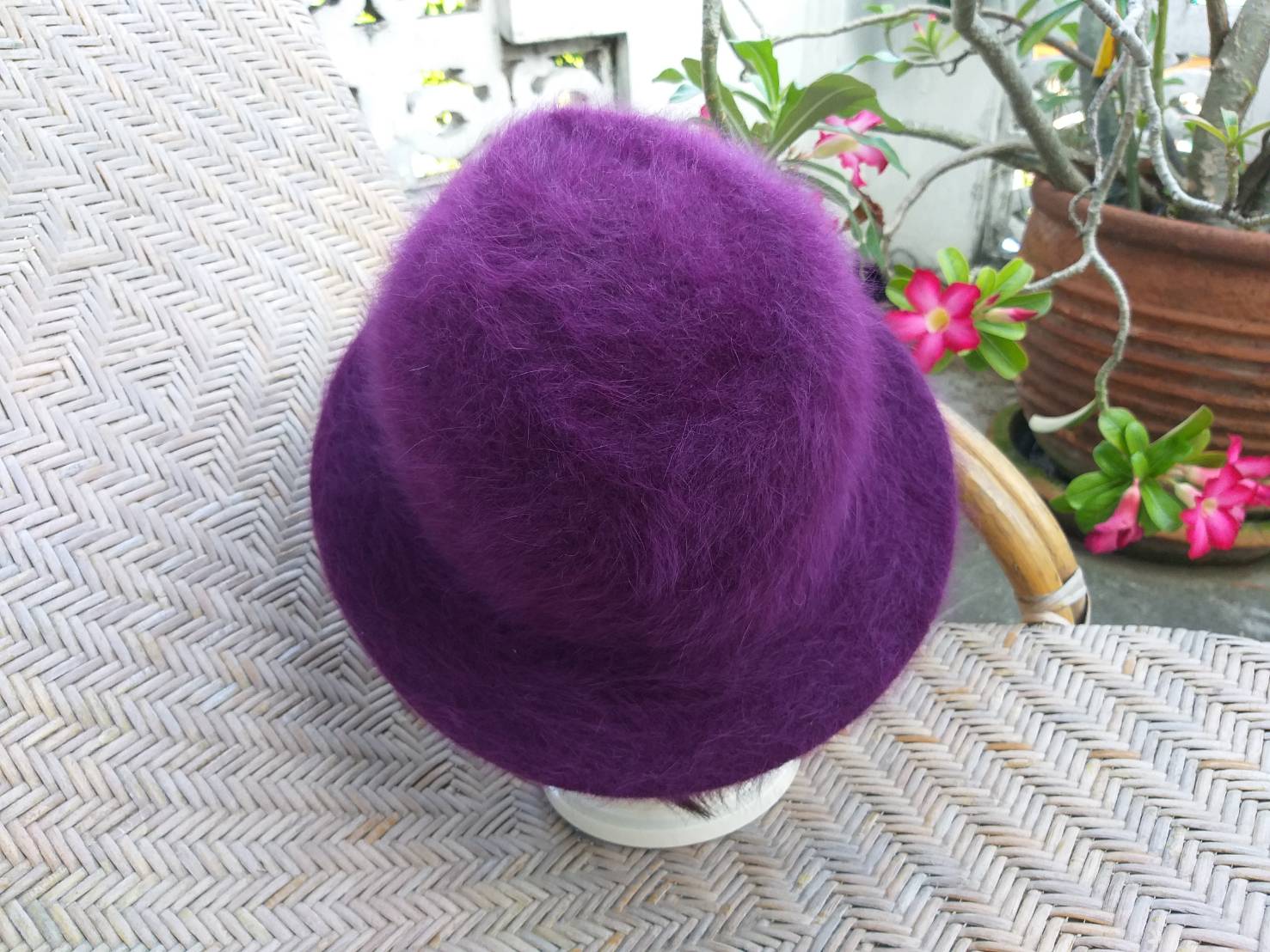 หมวกปานามา ฟีโดร่า ขนกระต่ายแท้ อุ่นมาก สีสวย