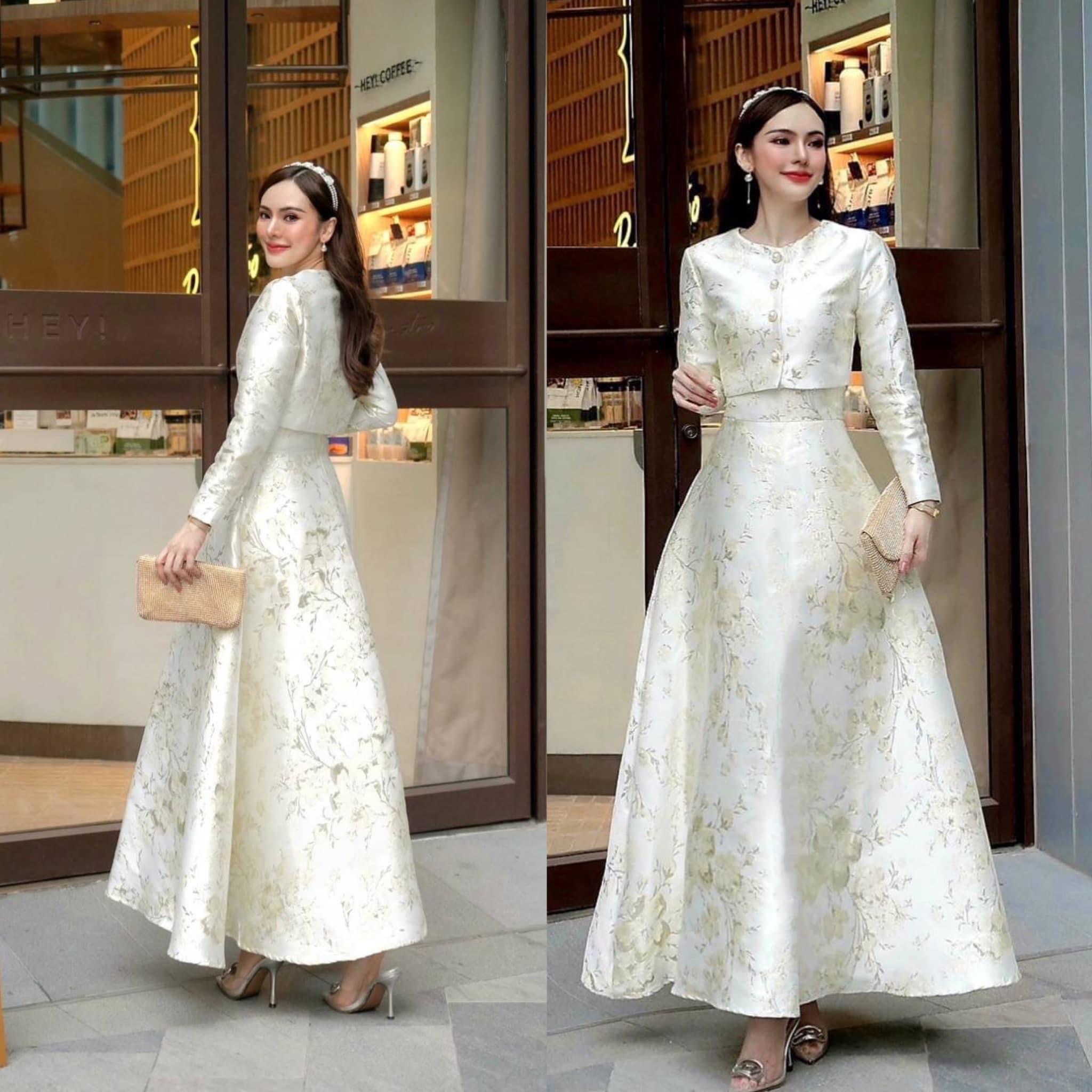 set เสื้อผ้าทอ+กระโปรงผ้าทอ ทรงสวย ใส่สบาย สินค้าคุณภาพ (พร้อมส่ง)