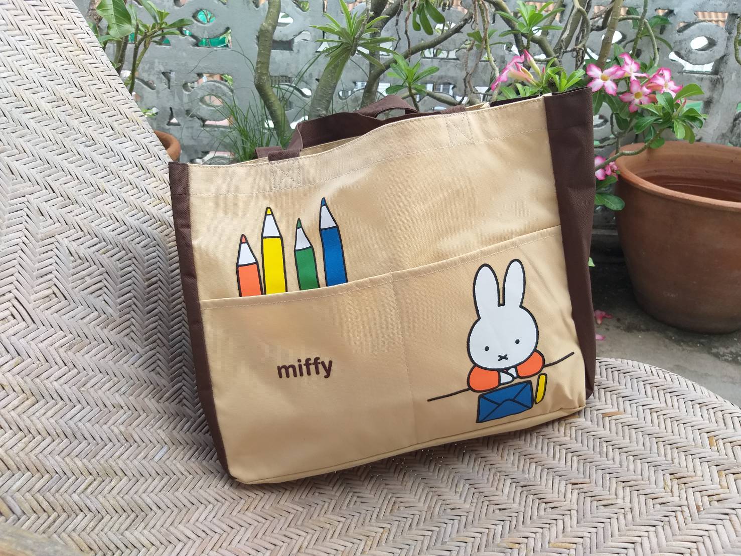 กระเป๋า miffy ลิขสิทธิ์แท้ น่ารักมาก (ของใหม่)