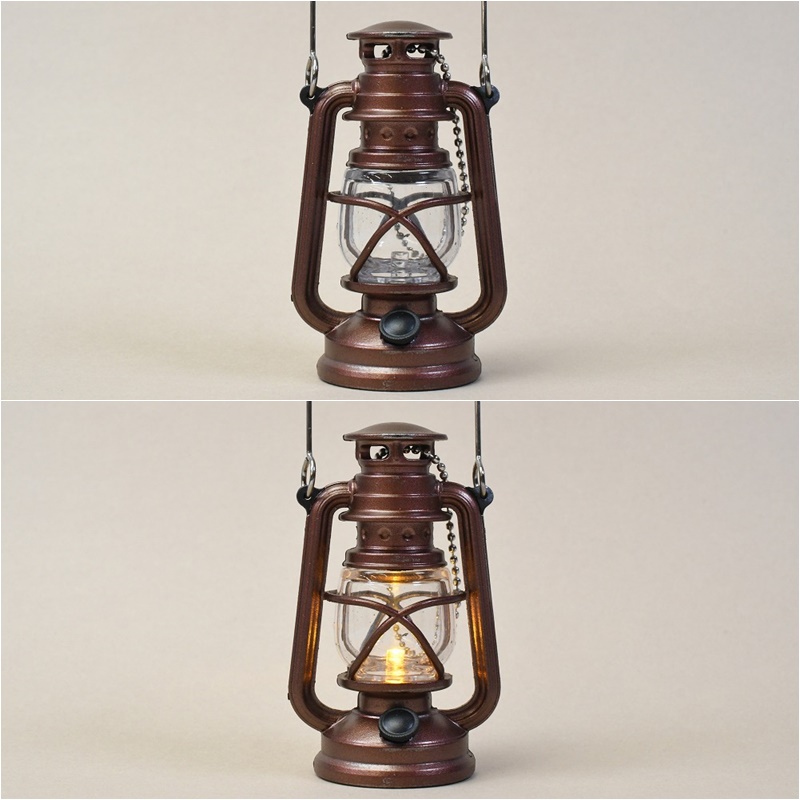 กาชาปองโมเดลตะเกียง Outdoor LED Lantern Ball Chain