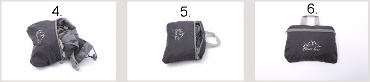 กระเป๋าเป้พับเก็บได้ ขนาด 35 ลิตร น้ำหนักเบา ผลิตจากโพลีเอสเตอร์ กันน้ำ ทนทาน เหมาะสำหรับเดินทาง ท่องเที่ยว