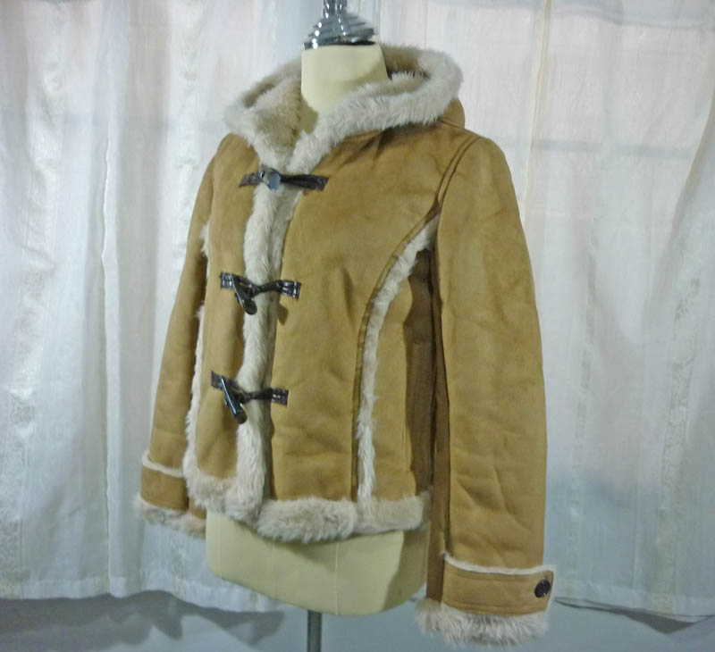 โค้ทชามัวร์บุขนอุ่นติดลบ SzS-M สวยมากก