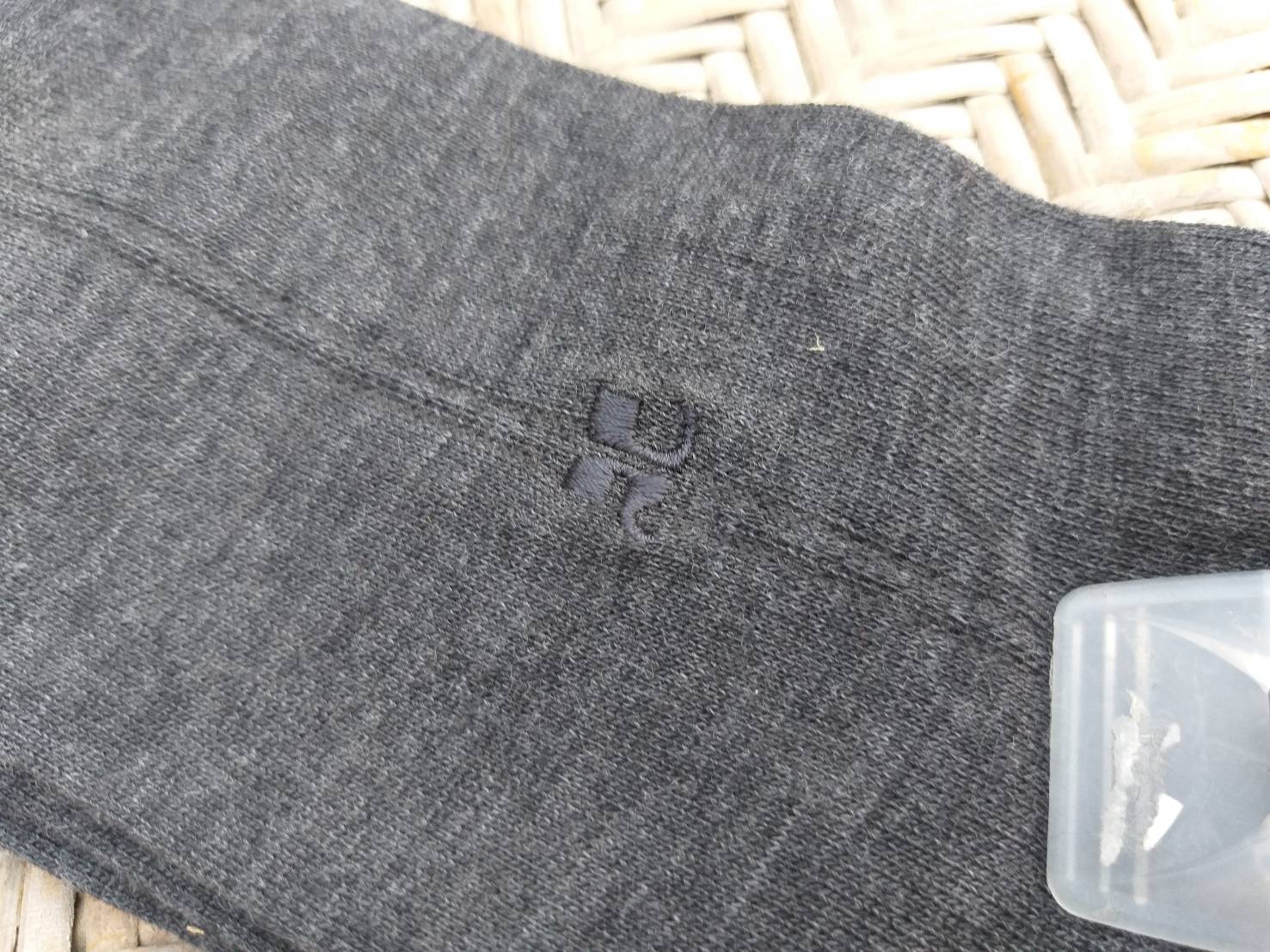 ถุงเท้าชาย courreges homme สีเทา