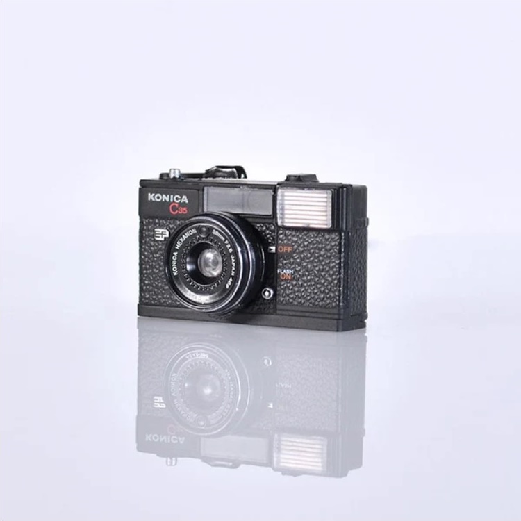 กาชาปองโมเดลกล้อง Konica Minolta Miniature Collection