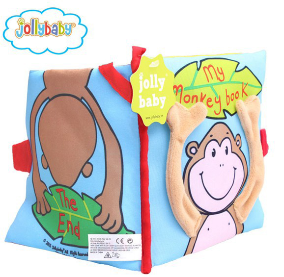 หนังสือผ้า My Monkey book by JollyBaby