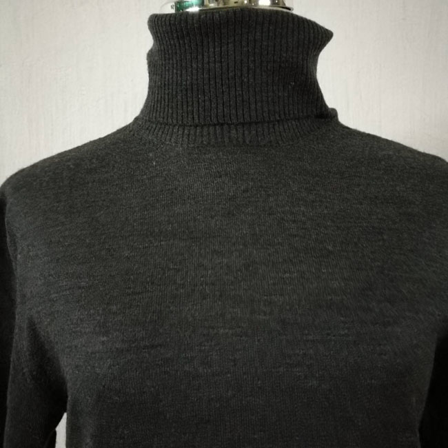 เสื้อไหมพรมคอเต่า ผ้าดีมากกก ไซด์ L