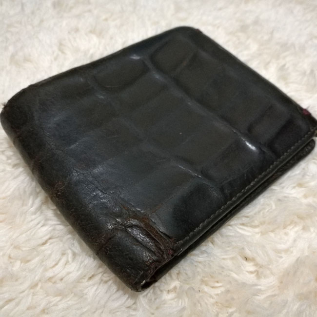 กระเป๋าสตางค์ Paul Smith หนังจรเข้แท้