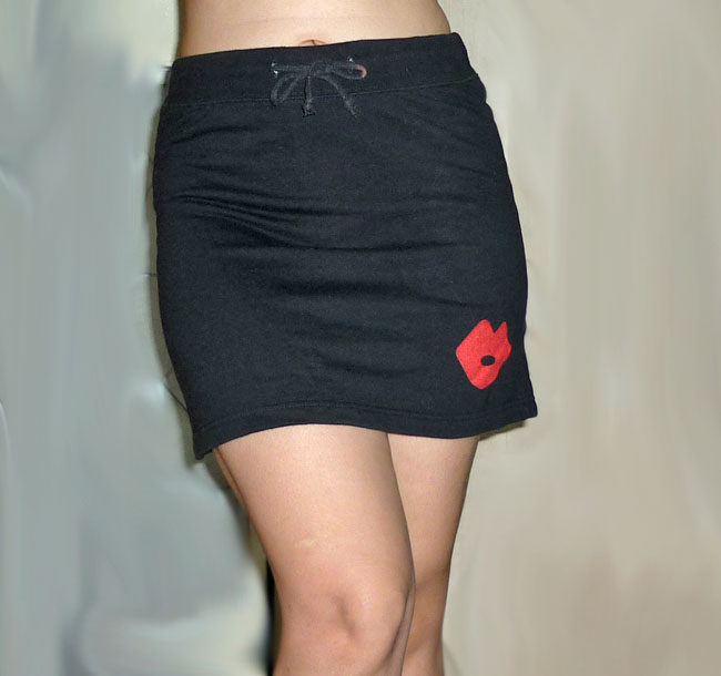 กระโปรงผ้ายืด BETTY BOOP ลิขสิทธิ์แท้