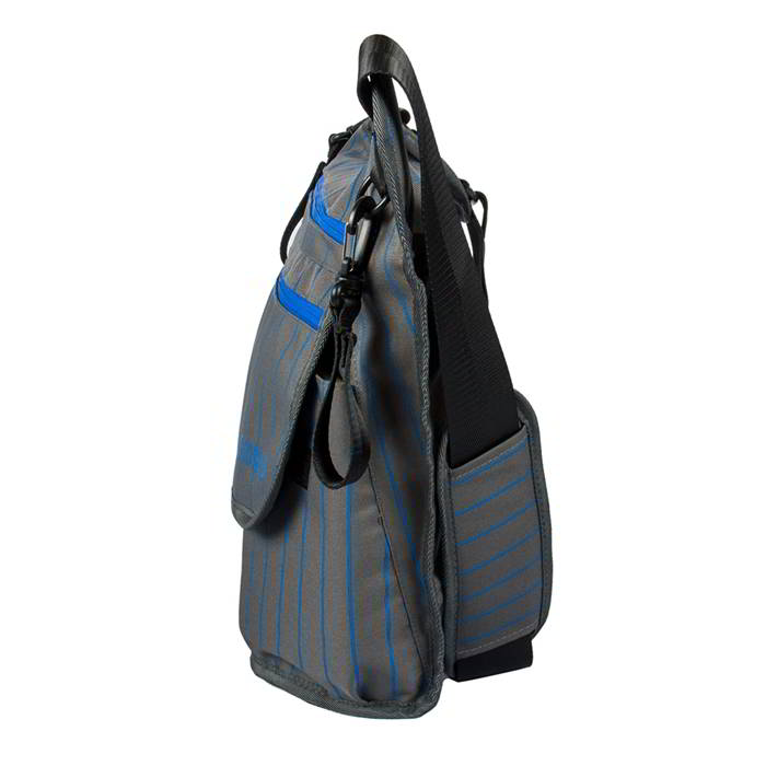 Ecosusi กระเป๋าคุณแม่ กระเป๋าสัมภาระคุณแม่ กระเป๋าแม่ลูกอ่อน ทรงกระเป๋าแมสเซนเจอร์ เดินทางสะดวก แขวนรถเข็นได้ คุณภาพสูง (สีเทาเข้ม)