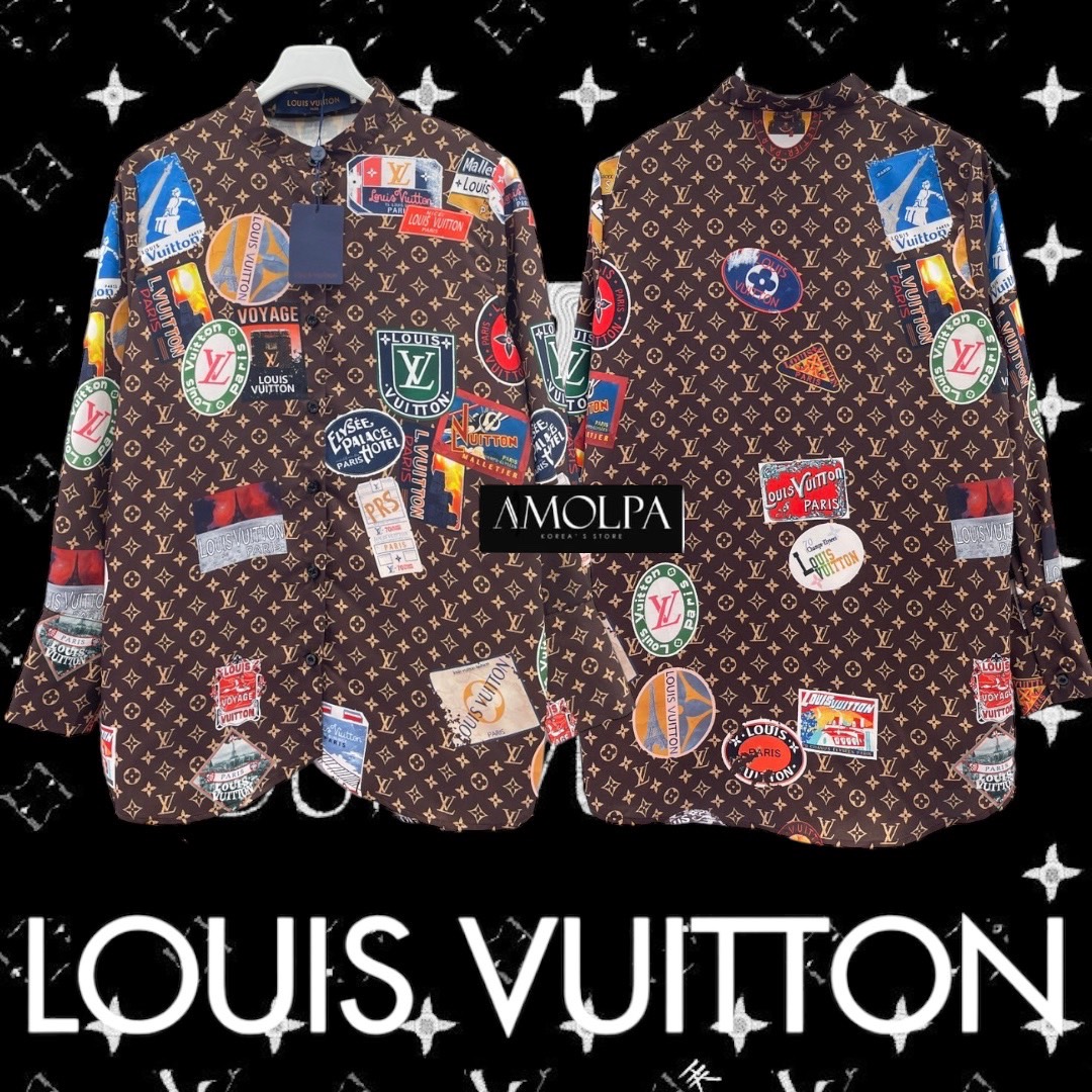 SHIRT LV คอลเลคชั่นใหม่ งานสวยม๊ากกกก ใส่สบาย : สินค้าคุณภาพ (พร้อมส่ง)
