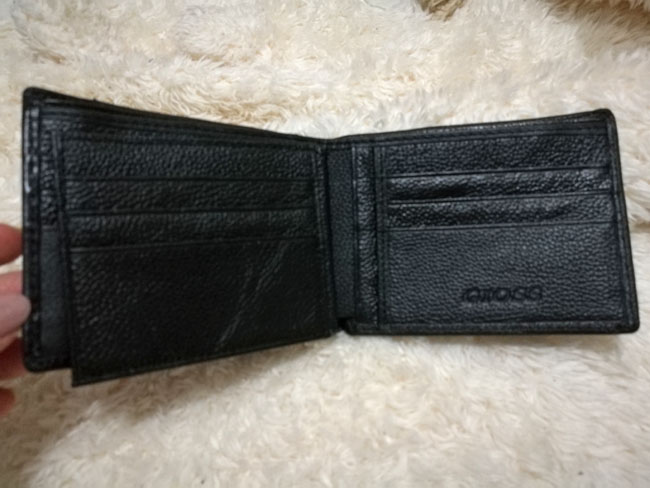 กระเป๋าสตางค์หนังแท้ GIOSS LEATHER /ของใหม่/