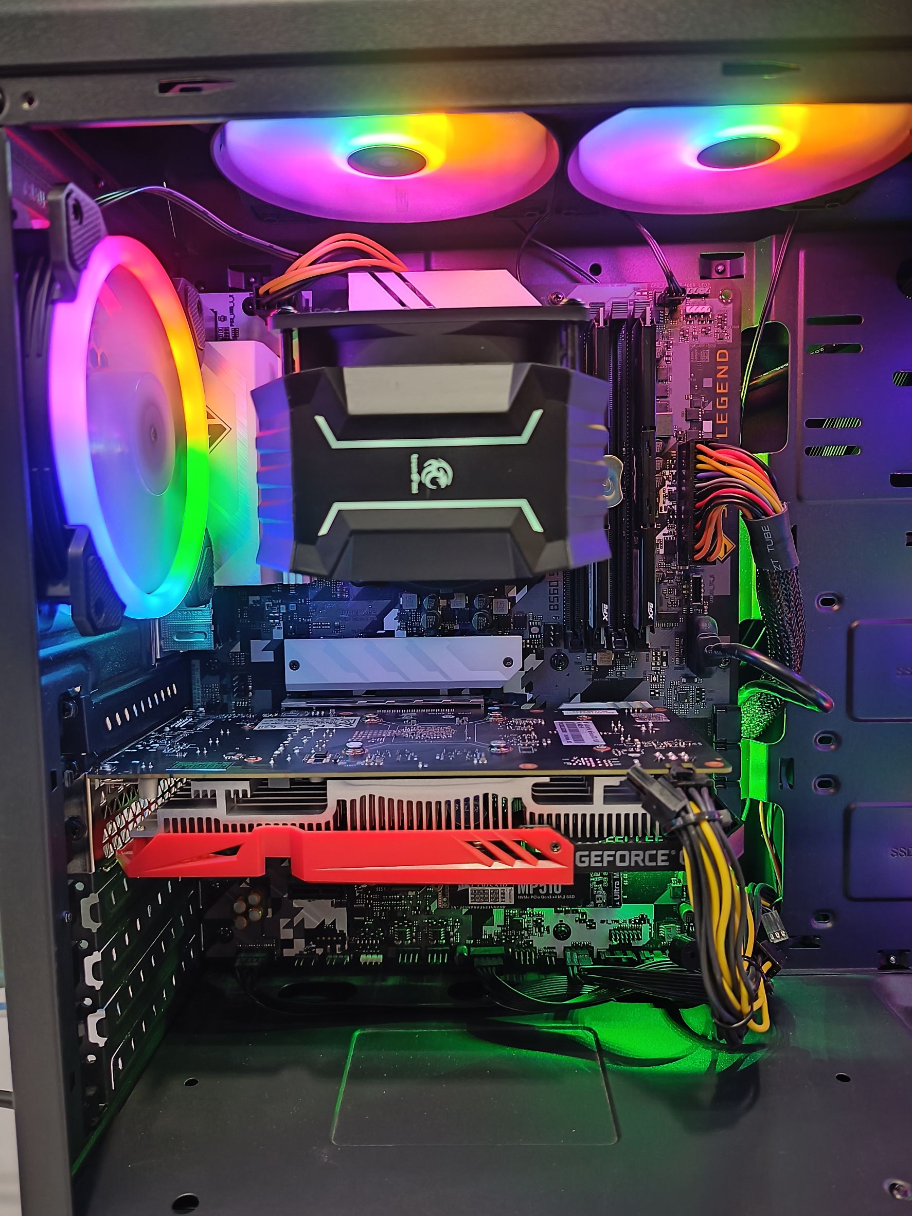 (22,900)คอมประกอบตั้งโต๊ะ สเปคแรงๆ I7-10700 Ram16GB SSD512GB HDD1TB GTX1630 4GB