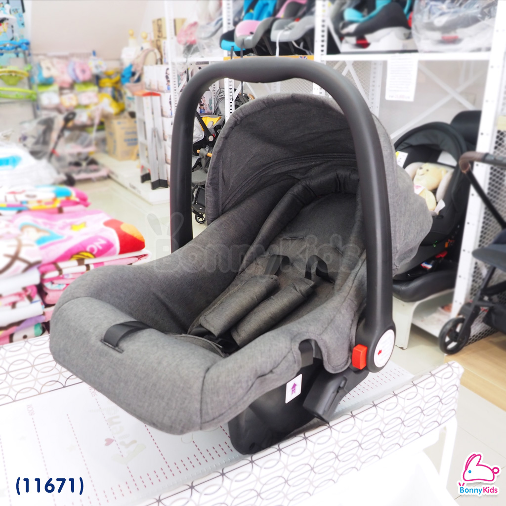 (11671) รถเข็นเด็ก 2IN1 แถมฟรี! กระเช้าคาร์ซีทติดรถยนต์ฟรี (มี 3 สี)