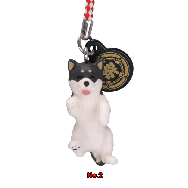 กาชาปองมาสคอทน้องหมาชิบะ Shiba Inu Netsuke