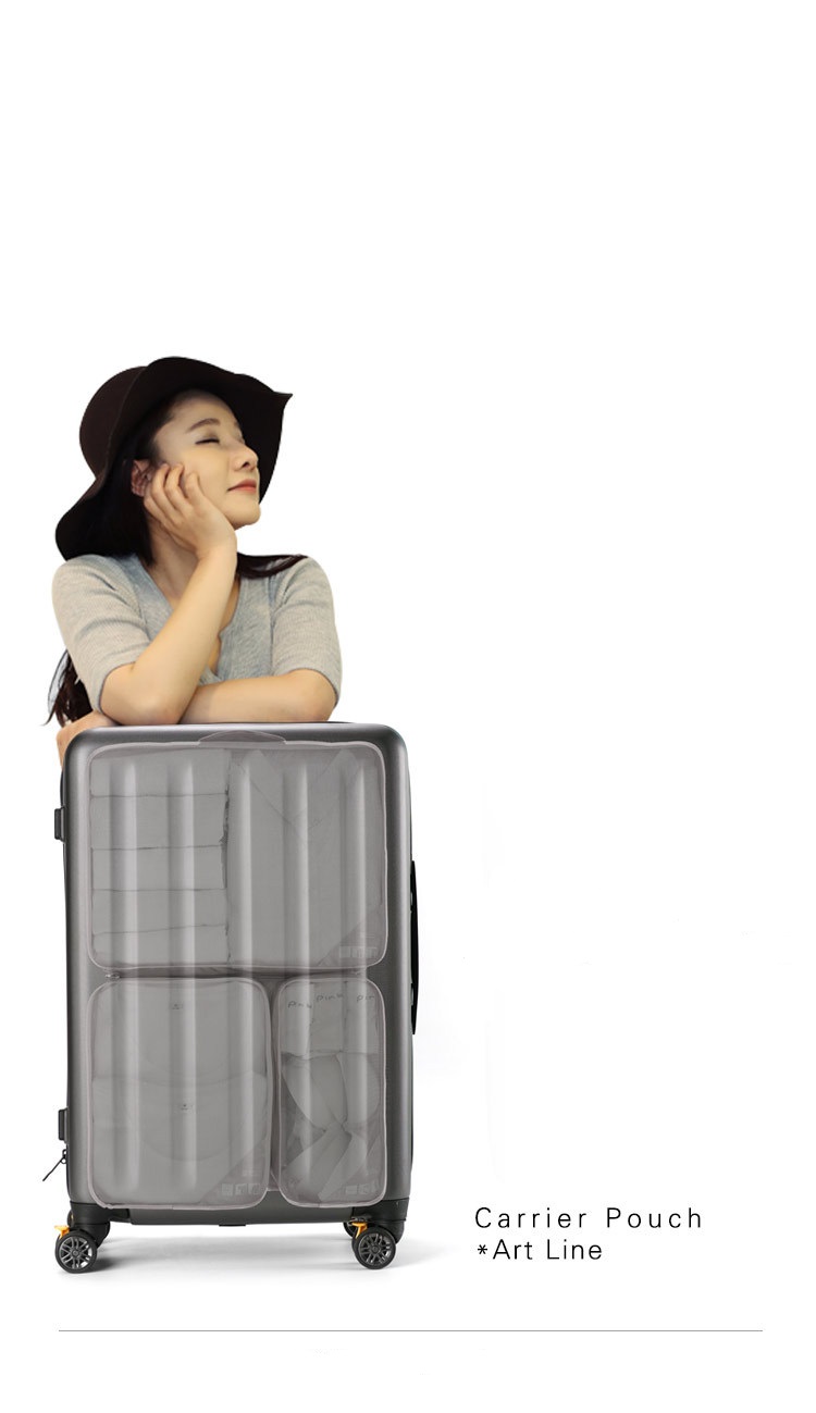 (ขนาด M) Botta Desig กระเป๋าจัดระเบียบเดินทาง 3 in 1 ใช้แบบแยก หรือรวมกันได้ สำหรับกระเป๋าเดินทางขนาด 18" - 19" และ 24" - 28"