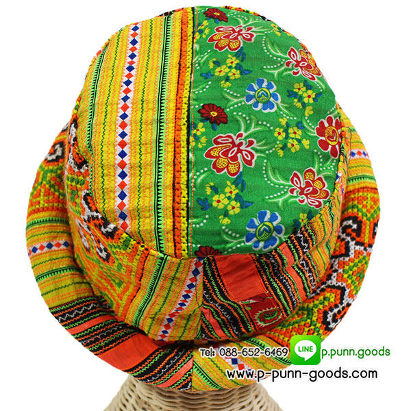 หมวกชาวเขา หมวกขอบม้วน หมวกทรงชาลี