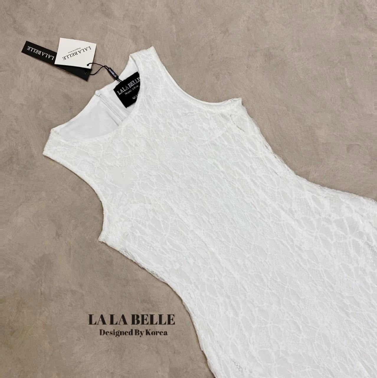 แม็กซี่เดรสลูกไม้นุ่มยืดมีเทคเจอร์ในตัวอลังการกระโปรงกรุยกราย ใส่สบาย : สินค้าคุณภาพ (พร้อมส่ง)