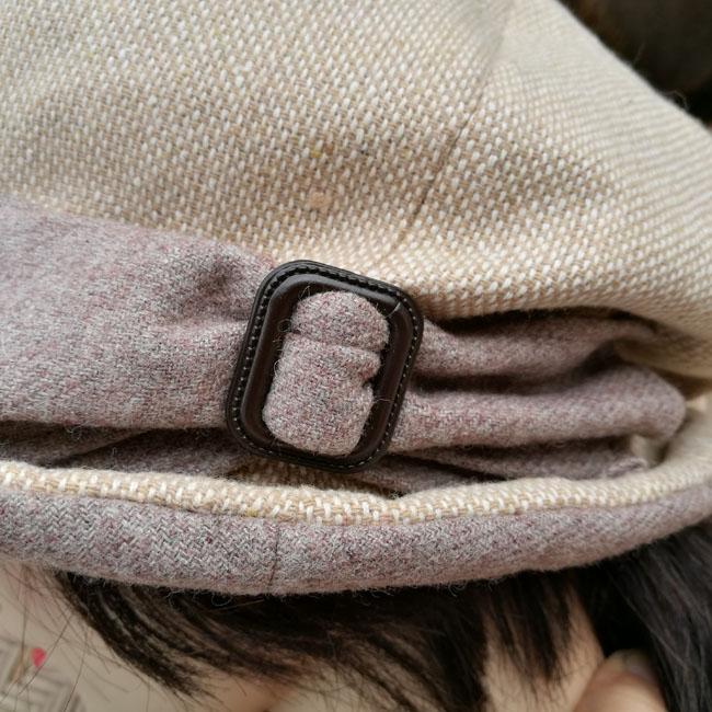 หมวกปีกกว้างผ้าขนสัตว์ สวยมาก ใส่อุ่นกันแดด หรูมาก