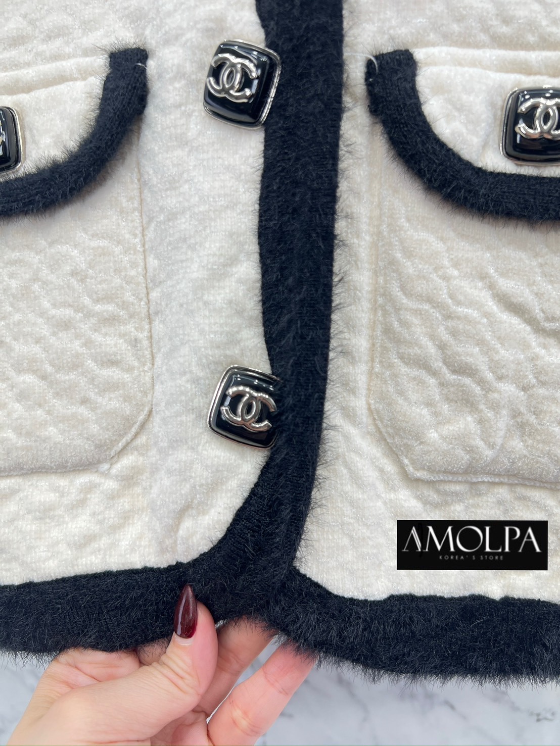 เสื้อไหมพรมคาดิแกน เกรดไฮเอนหนานุ่ม CC KNIT เนื้อผ้าดีม๊าก ผ้าใส่สบายมาก ห้ามพลาด ใส่สบายสุดๆ : สินค้าคุณภาพ (พร้อมส่ง)