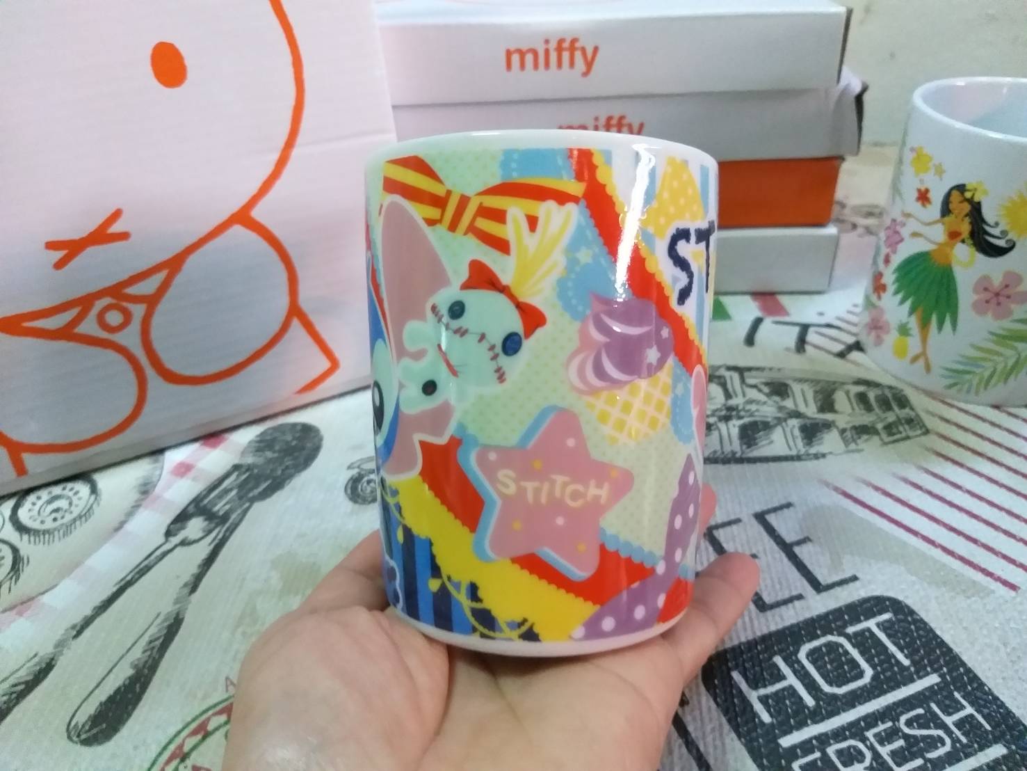 แก้วกาแฟ STITCH ลิขสิทธิ์แท้จากญี่ปุ่น