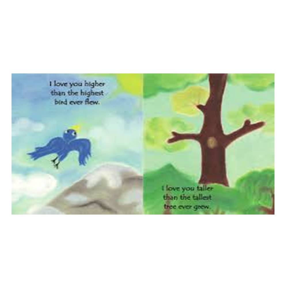 I Love You More : Flip-sided Board Book by Laura Duksta : The New York Times Bestseller บอร์ดบุ๊คส์แนวอบอุ่น อ่านได้สองด้าน