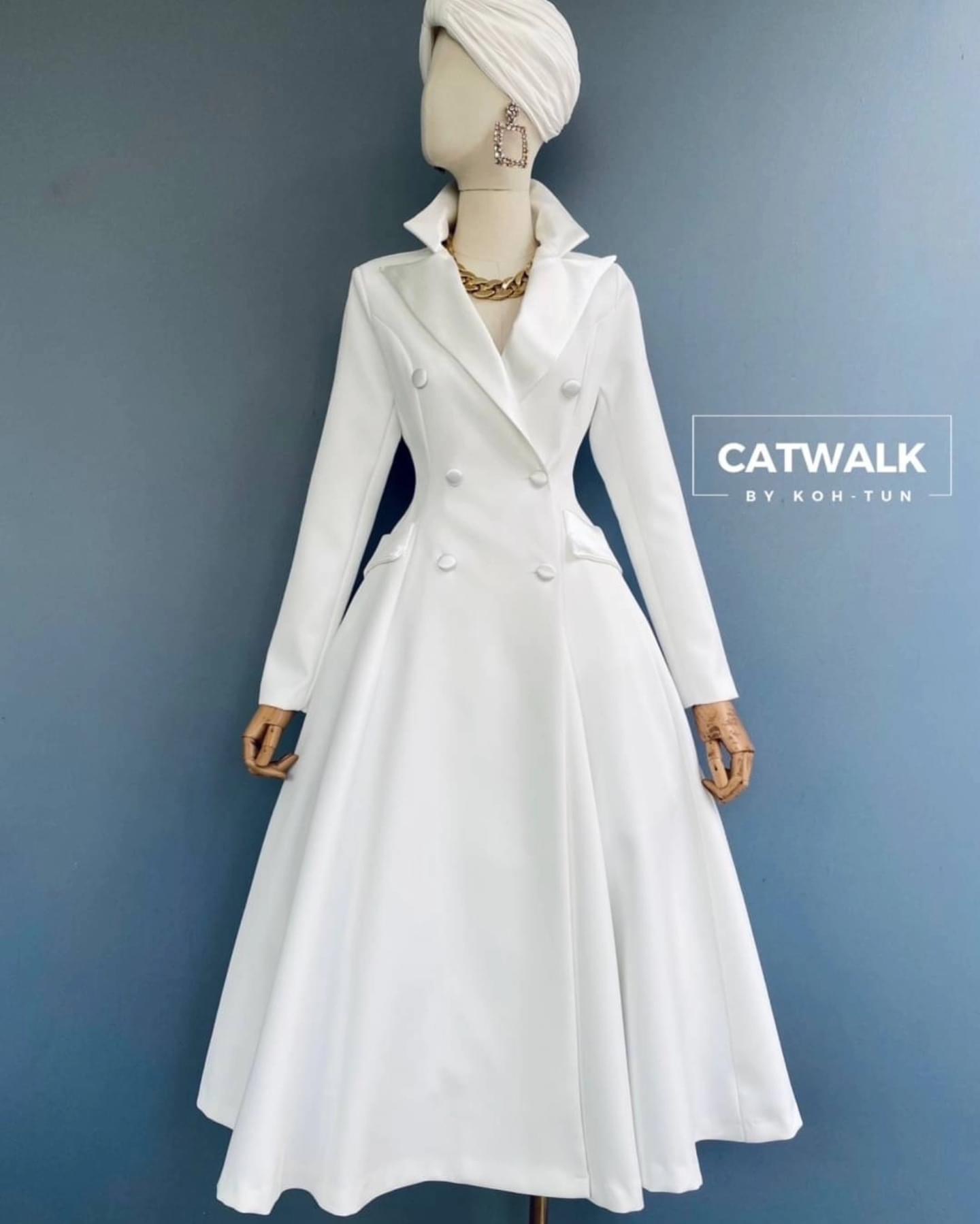 เดรสปกเลื่อมกระโปรงบาน+กระโปรงสุ่ม งาน ผ้าเนื้อดี ผ้าสวยสุดๆ : สินค้าคุณภาพ (พร้อมส่ง)