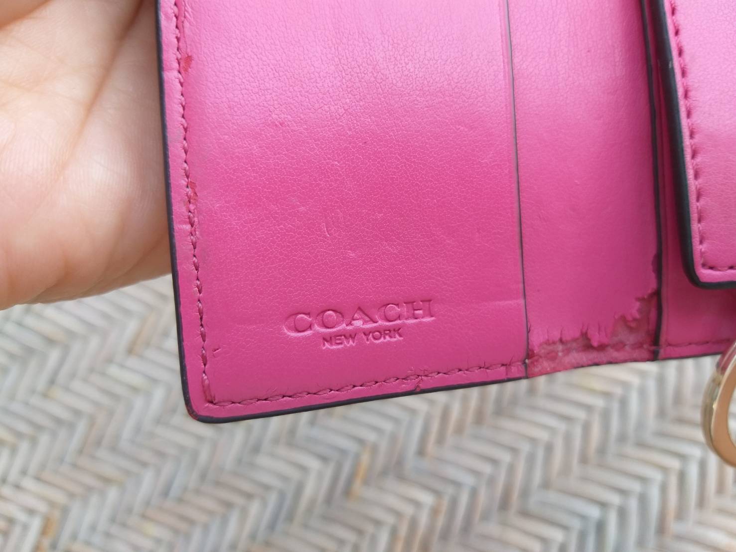 กระเป๋ากุญแจ COACH ของแท้