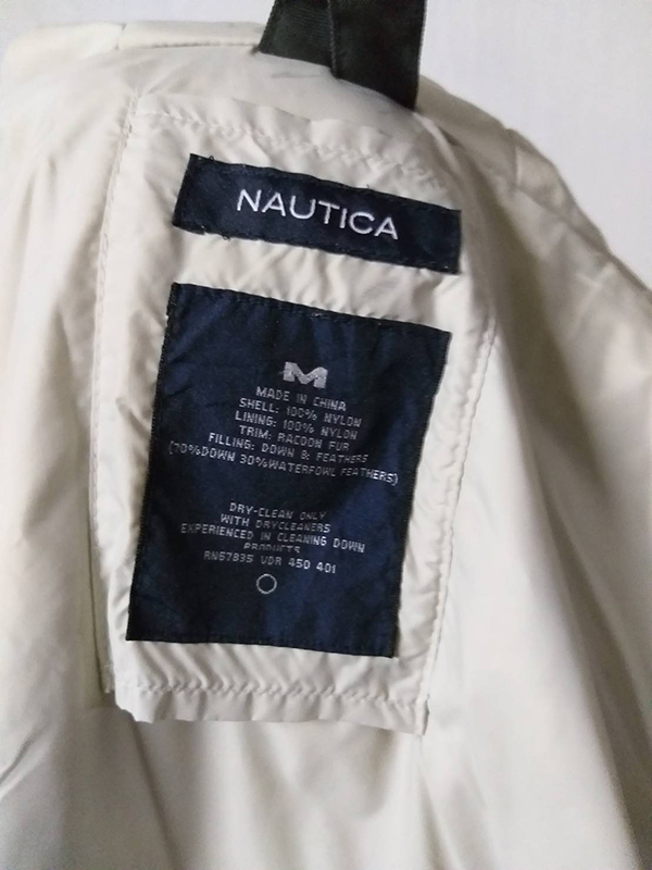 โค้ทขนเป็ดหนา NAUTICA อก56 อุ่นติดลบ