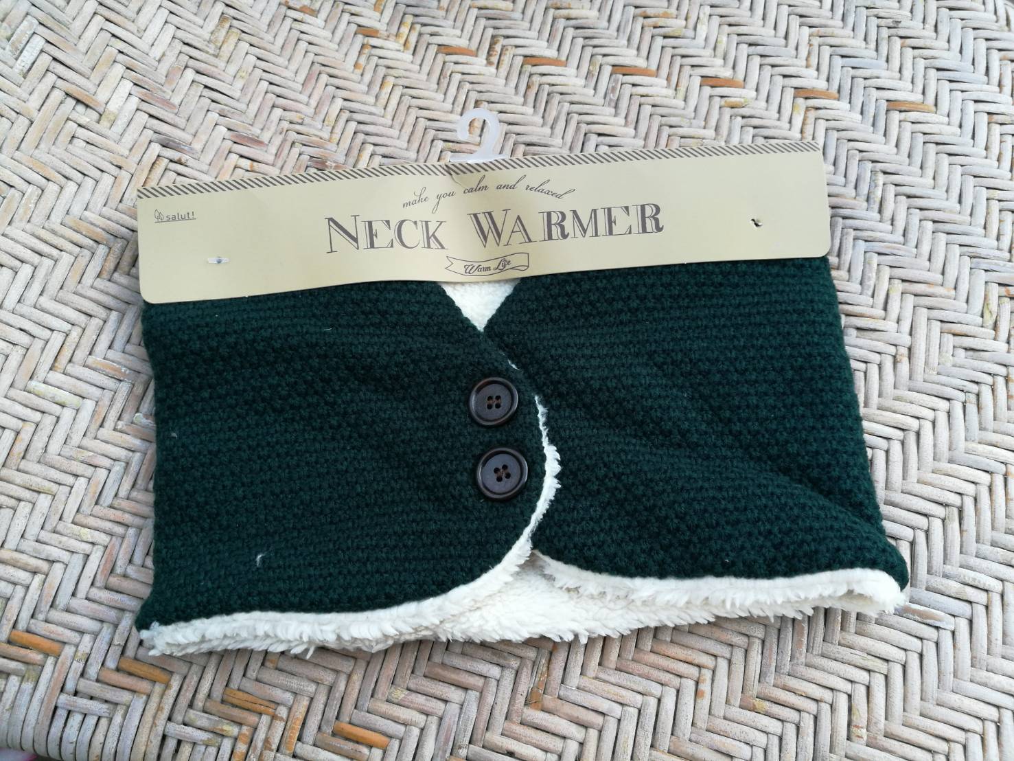 ที่อุ่นคอ Neck warmer ผ้าขนหนานุ่ม อุ่นมาก