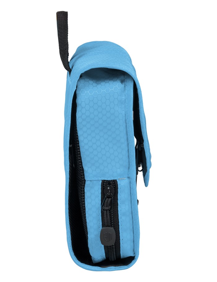 Bagsmart กระเป๋าใส่อุปกรณ์อาบน้ำ คุณภาพสูง ใส่อุปกรณ์อาบน้ำ แขวนได้ สำหรับเดินทาง ท่องเที่ยว (ฺLight Blue)