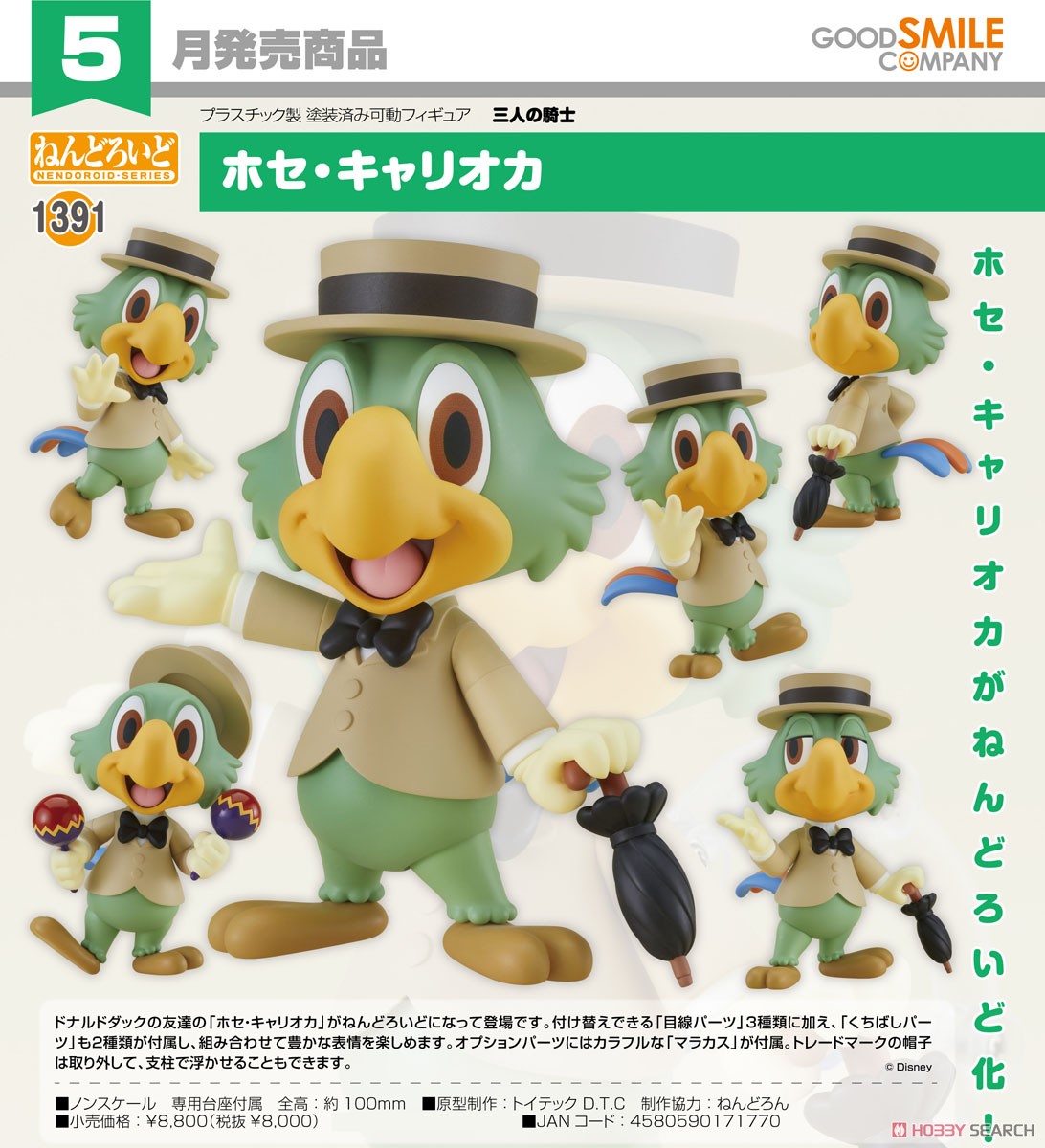 [เปิดจอง] Nendoroid no.1391 Jose Carioca