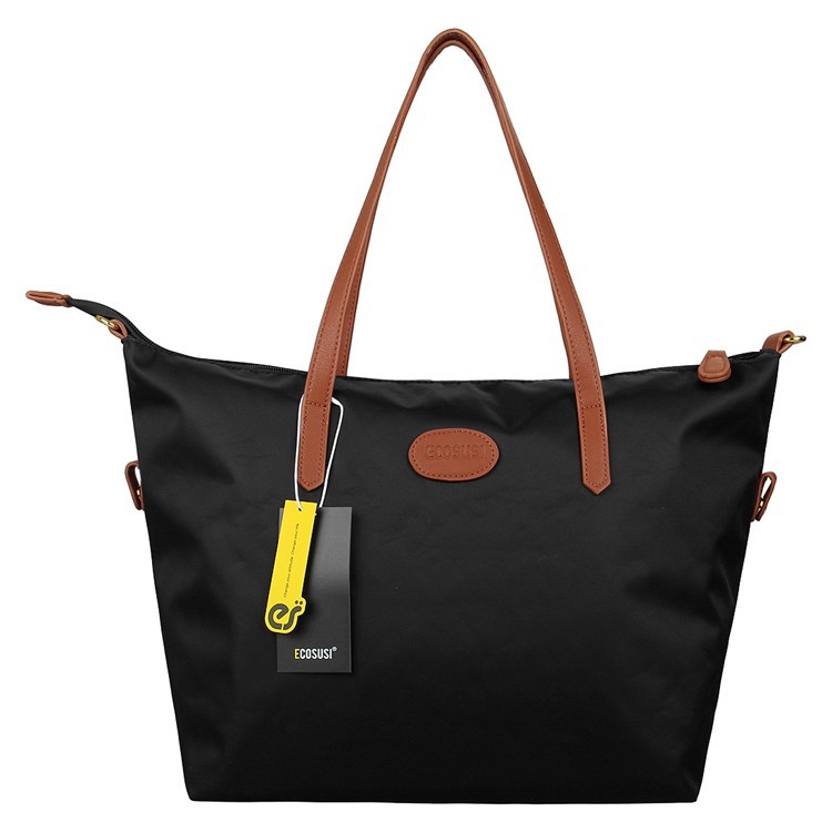 Ecosusi กระเป๋าโท้ทแฟชั่น ผลิตจากไนล่อน น้ำหนักเบา กันน้ำ คุณภาพสูง