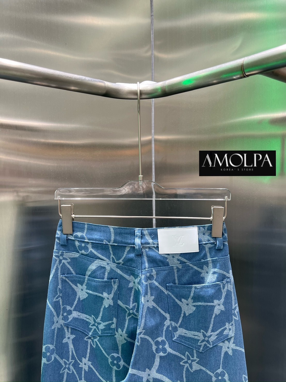 กางเกง LV DENIM ชนช๊อปปป สวยม๊ากกก ผ้ายีนส์แท้ 100เปอ อย่างดี ใส่สบาย : สินค้าคุณภาพ (พร้อมส่ง)