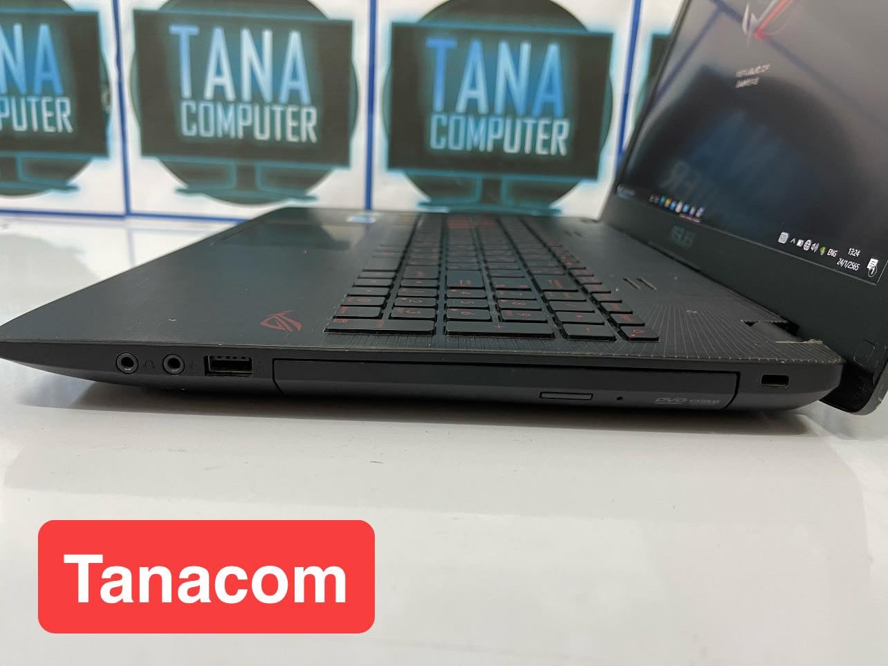 (13,900)Notebook Asus ROG i7-6700HQ Ram8GB SSD120GB + HDD1000GB