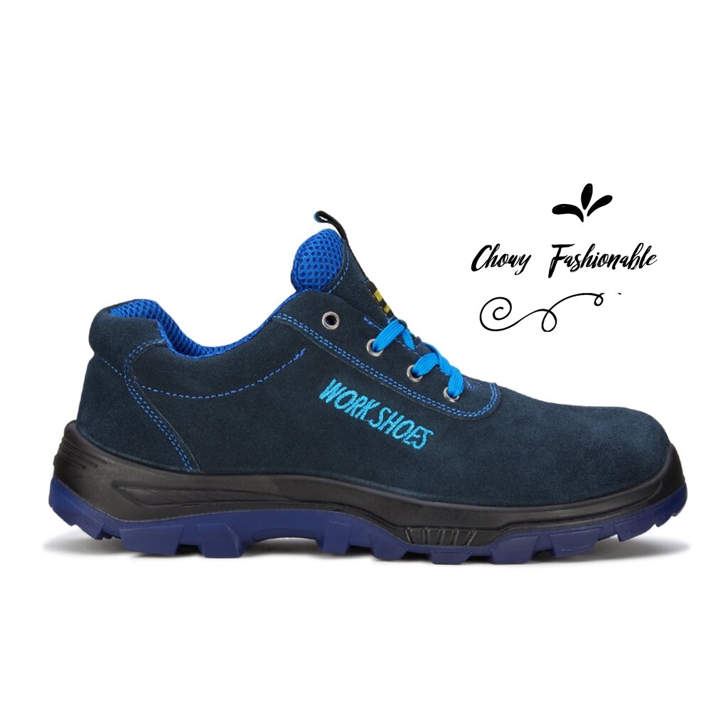 รองเท้าเซฟตี้ 48 49 50 Safety Composite Shoes เซฟตี้ไซส์ใหญ่ KR0992BL