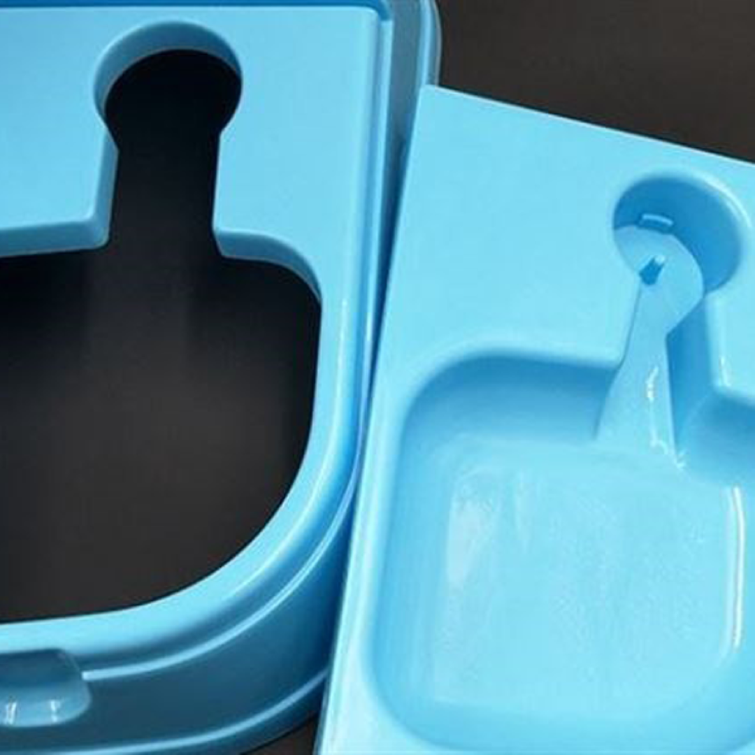 เครื่องให้อาหารและน้ำสัตว์เลี้ยง สำหรับสุนัขและแมว อัตโนมัติ Petsuka สีฟ้า