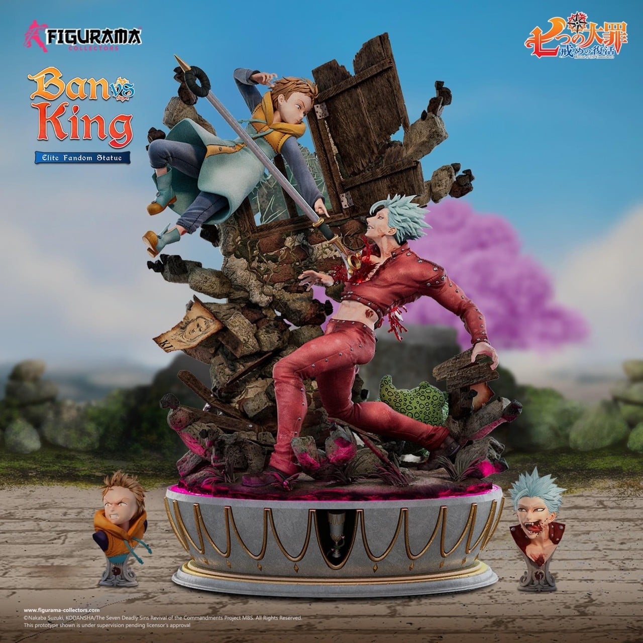 [เปิดจอง] Ban vs. King (Seven Deadly Sins) Elite Fandom Statue