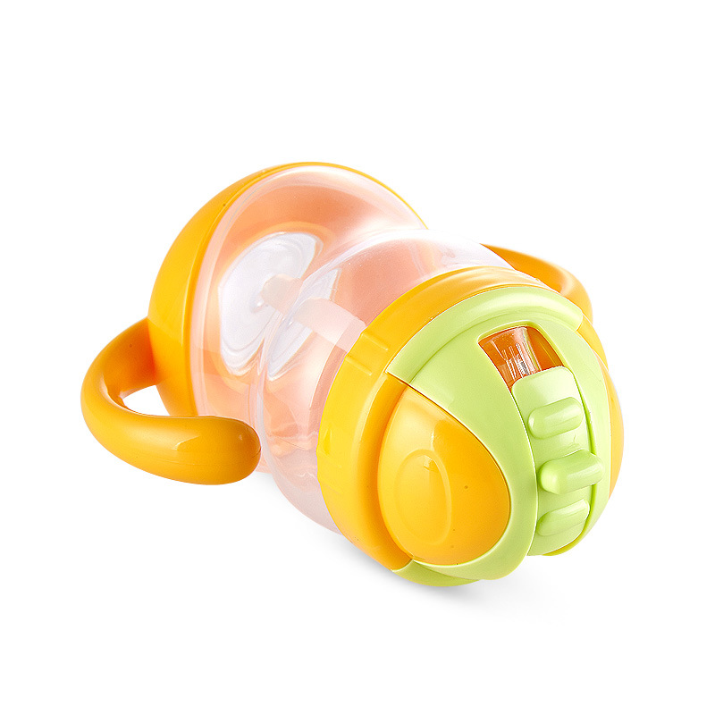 ถ้วยหัดดื่ม NanaBaby ขวดดูดน้ำเด็ก หลอดดูดมีลิ้นกันสำลัก BPA-Free (6 m+)