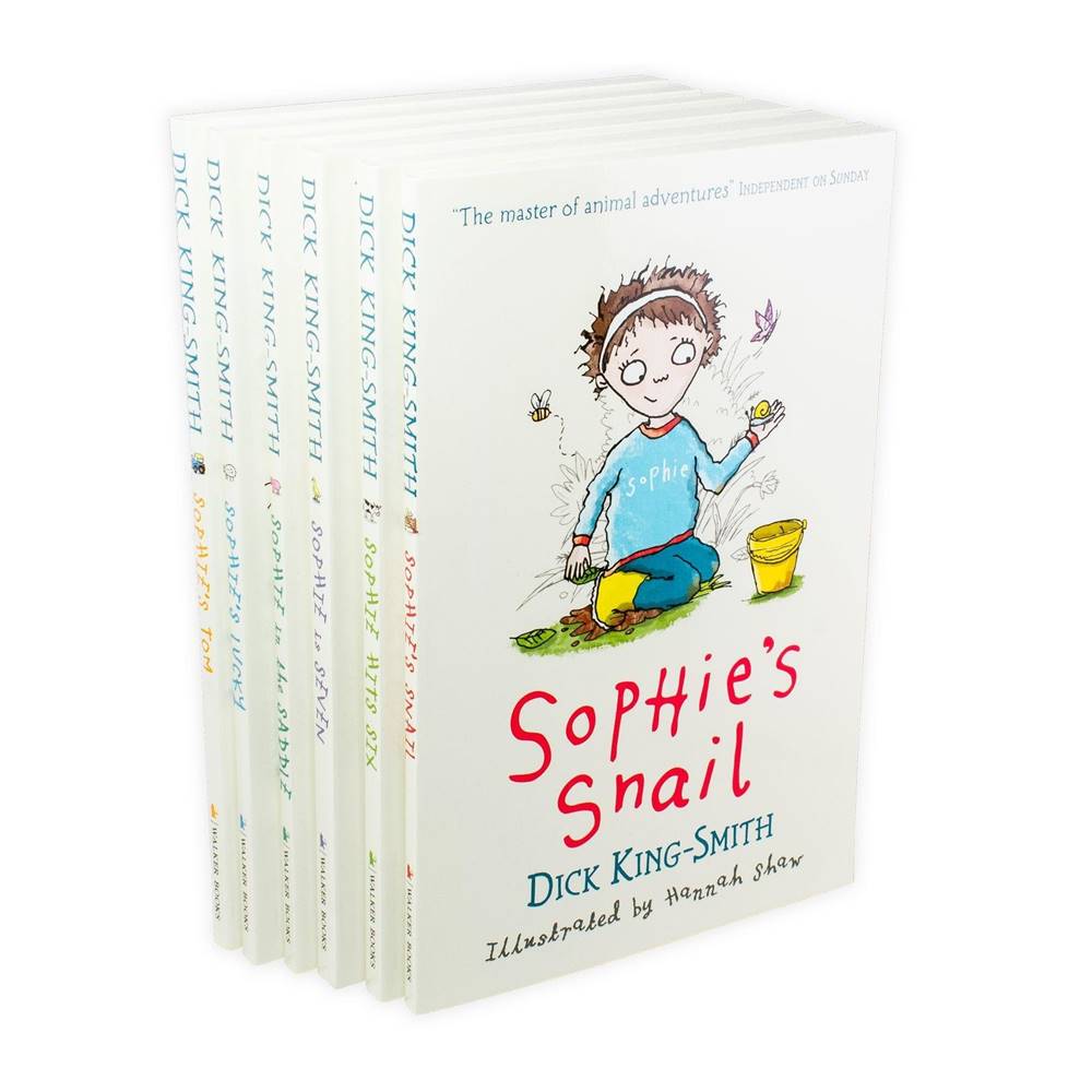 Dick King-Smith : Sophie 6 Books Collection : Farm Animal Adventure by Walker เซตหนังสือโซฟี ของดิก คิงสมิทธิ์ 6 เล่ม เกี่ยวกับ ชนบท การผจญภัย ฟาร์ม