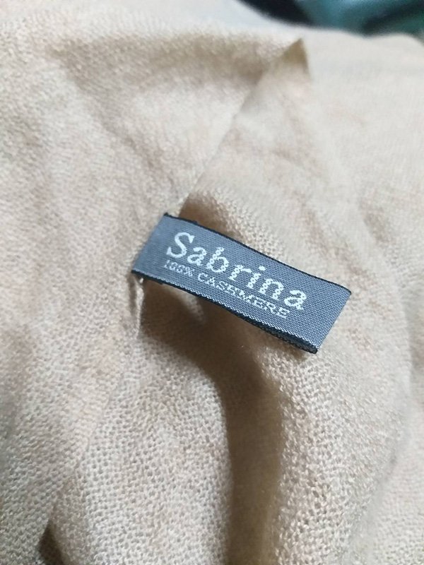 ผ้าคลุมไหล่ ผ้าพันคอแคชเมียร์ SABRINA (ของใหม่)