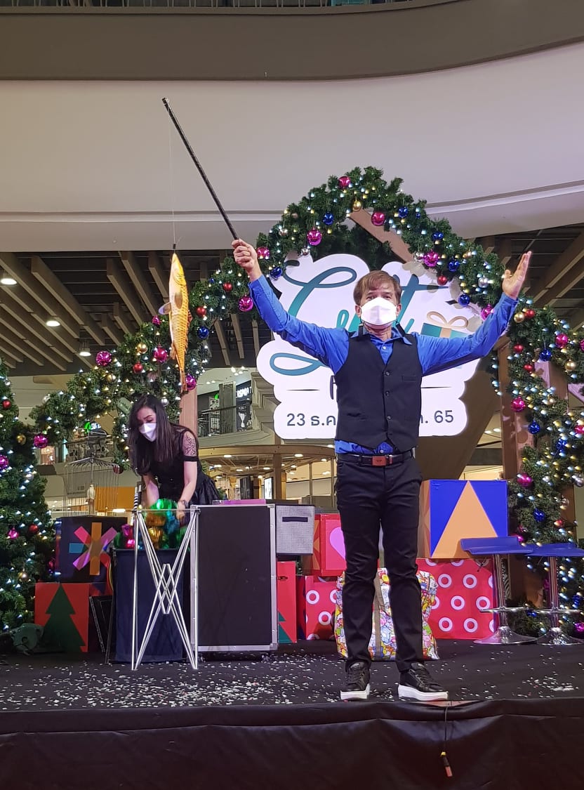 Balloon Man บอลลูนแมน โชว์ลูกโป่งยักษ์ การแสดง โชว์ 02/01/2565