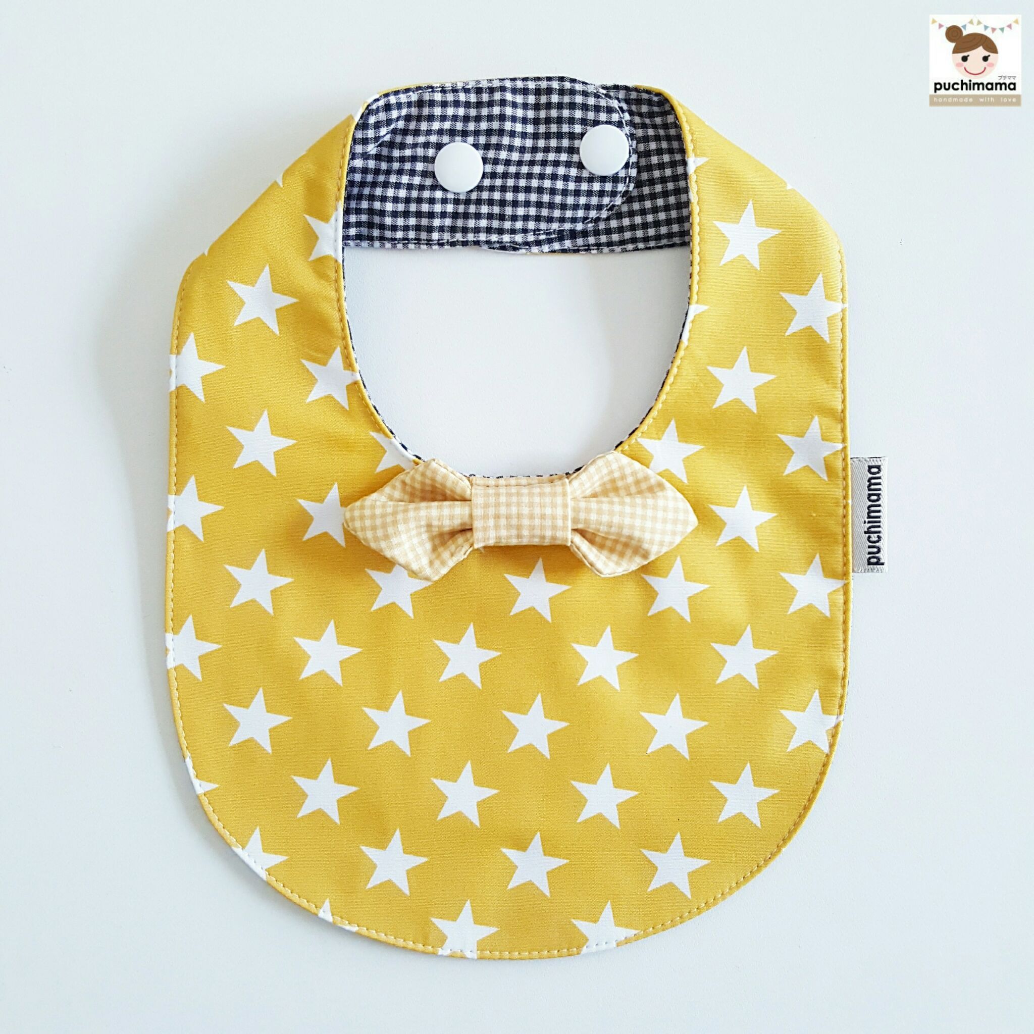 Puchimama "Bow Tie" Bib
