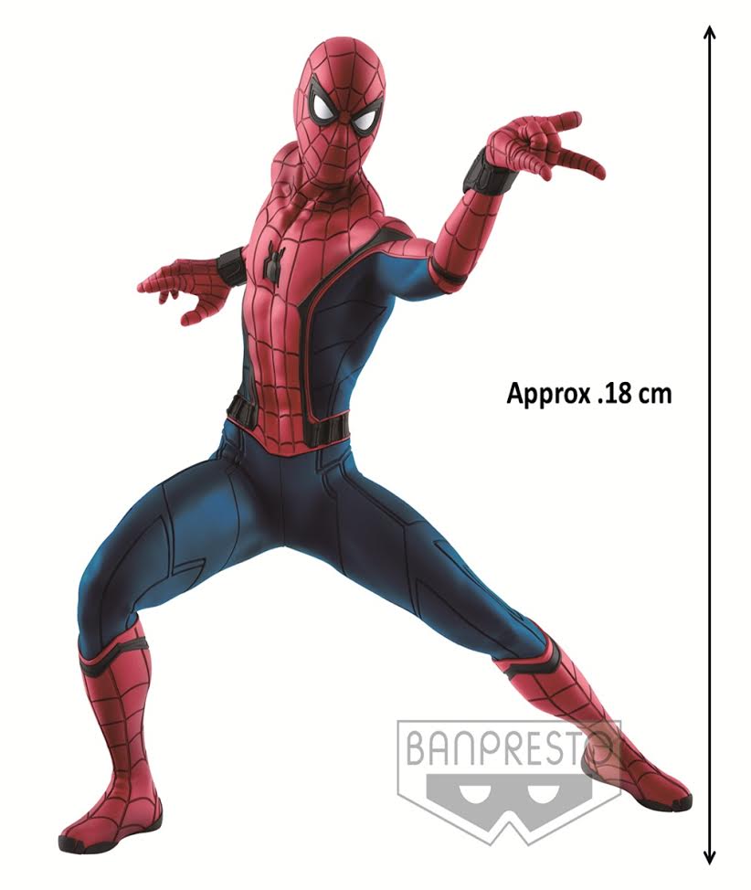พร้อมส่ง banpresto limited marvel home comming spider man