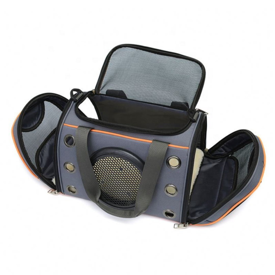 กระเป๋าสัตว์เลี้ยงแบบถือ-สะพายข้าง Petsuka ทรงแคปซูลอวกาศ