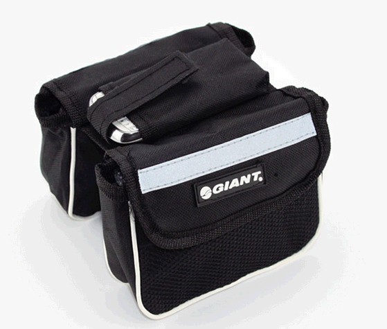 กระเป๋ากันน้ำแขวนเฟรมจักรยาน มีแถบสะท้อนแสง มี 3 สี ดำ, แดง, น้ำเงิน จำนวนจำกัด