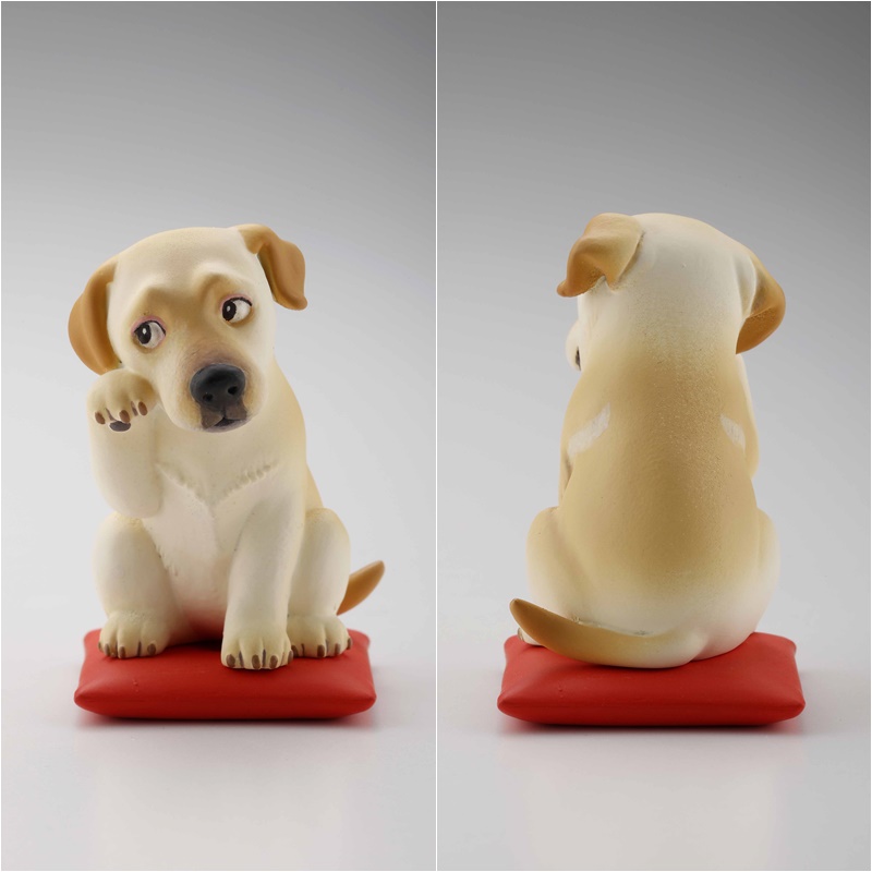 กาชาปองฟิกเกอร์น้องหมากวักนำโชค Capsule Q Museum Kunio Sato's Lucky Dog 2