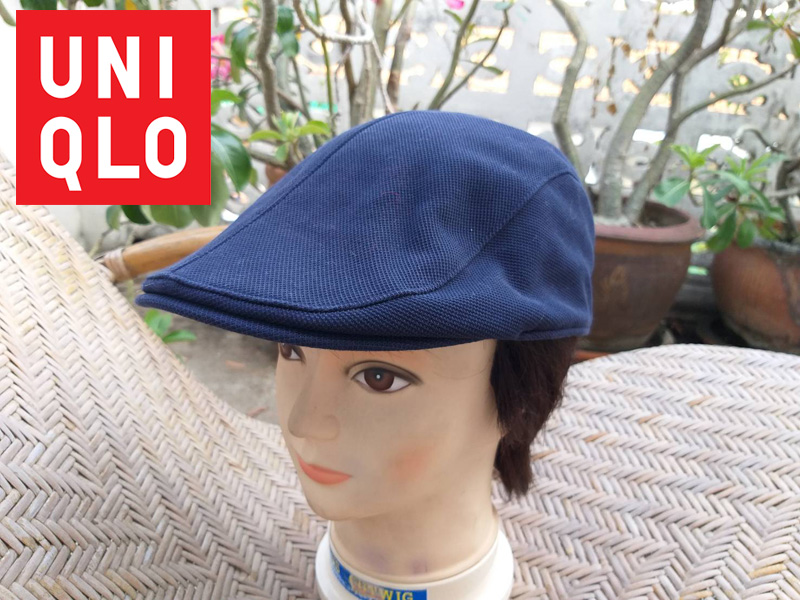 หมวกติงลี่ หมวกแฟลตแค็ป Uniqlo