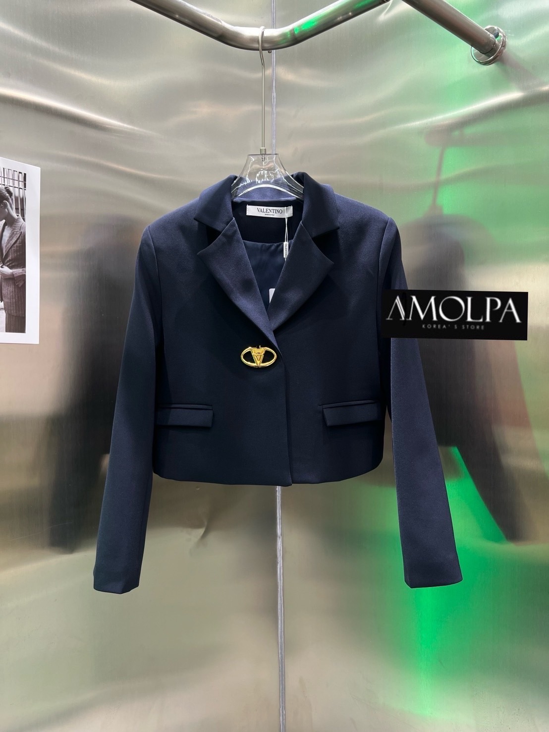 BLAZER VALENTINO Colletion 2024SS งาน hiend สูท VALENTINO เนื้อผ้า อย่างดี ด้านในมีซับในทั้งตัว ใส่สบาย : สินค้าคุณภาพ (พร้อมส่ง)