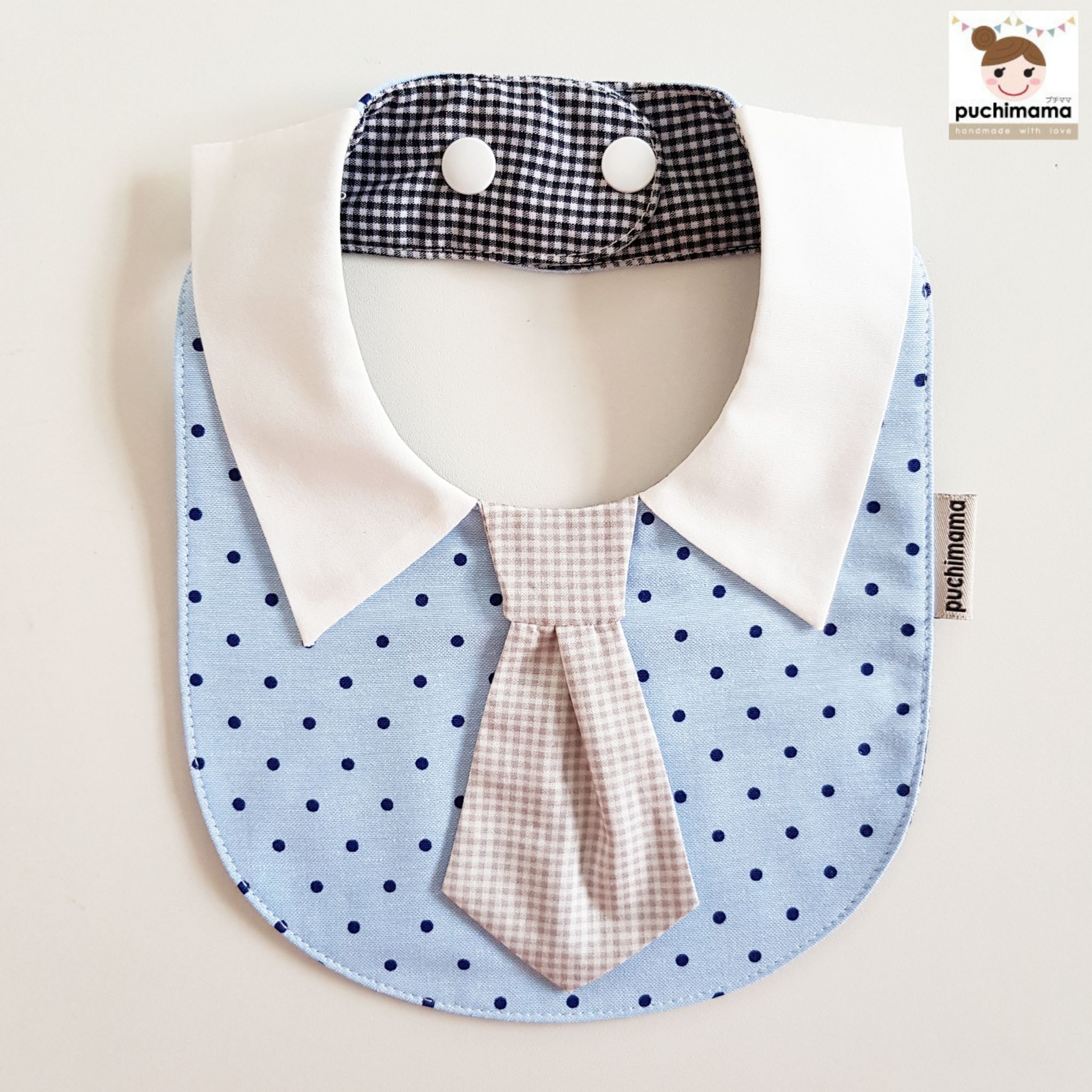 Puchimama "Necktie" Bib