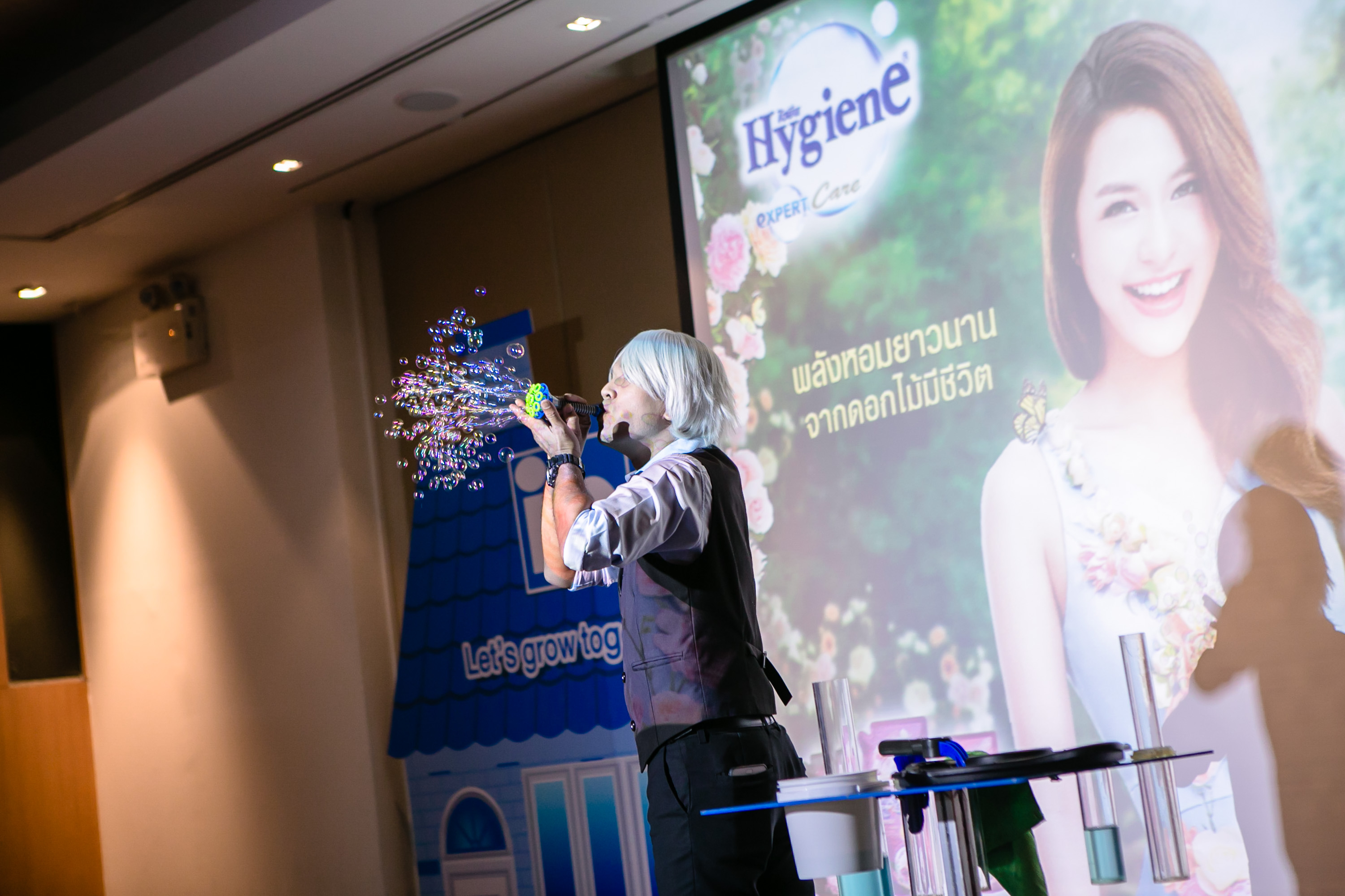 Bubble Show บับเบิ้ลโชว์ โชว์ฟองสบู่ ฟองสบู่ยักษ์ "IP Trading co.,ltd." 04/08/2560
